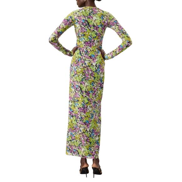 AFRM Didi Crewneck Dress in Multi, Size XL - Picture 3 of 6